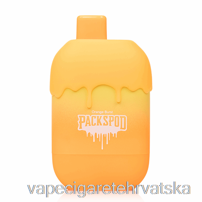 Vape Cigarete Packwood Packspod 5000 Disposable Orange Creamsicle (orange Burst)